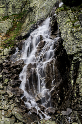 Vodopad skok in Hight Tatras photo