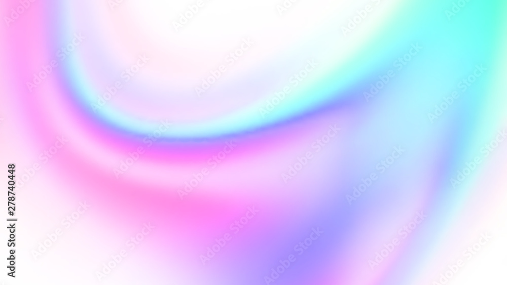 Obraz premium Abstract holographic iridescent composition. Background for banner, headline, presentation, corporate identity, flyer, poster, cover backdrop, wallpaper. Vector EPS10 not trace, include mesh gradient