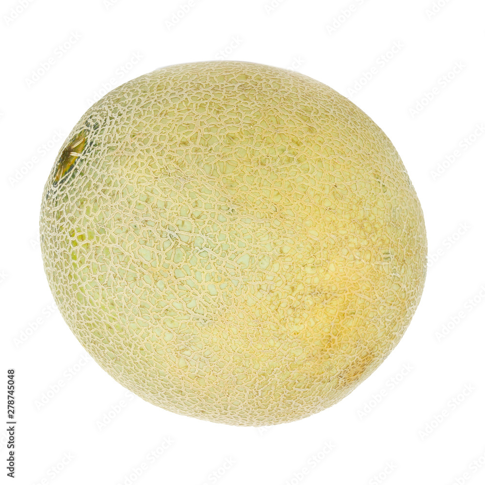 fresh cantaloup isolated on white background fresh cantaloup isolated on white background