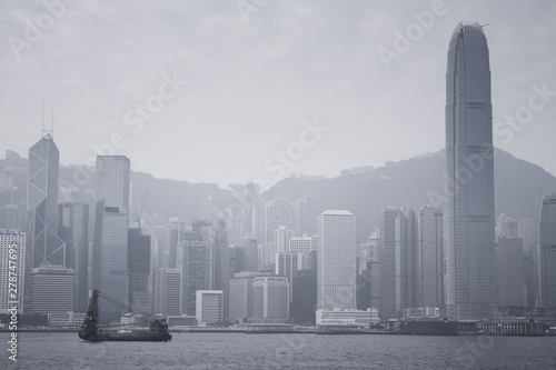hong kong city skyline