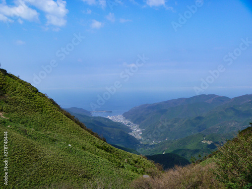 戸田峠展望台からの眺望（静岡県沼津市）,heda pass,numazu city,shizuoka pref,izu,japan photo