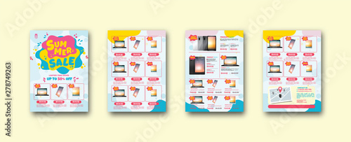 summer sale flyer