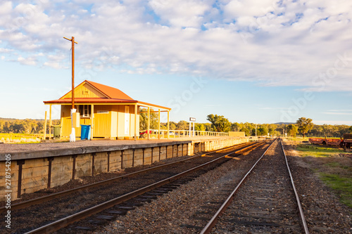 Muckleford Train Station Victoria Australia photo