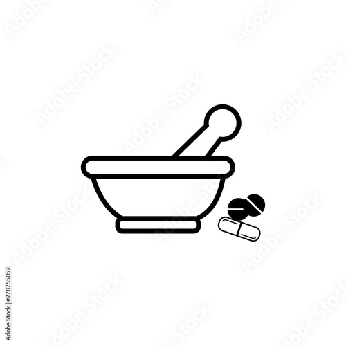 pharmaceutical icon medicine symbol vector illustration