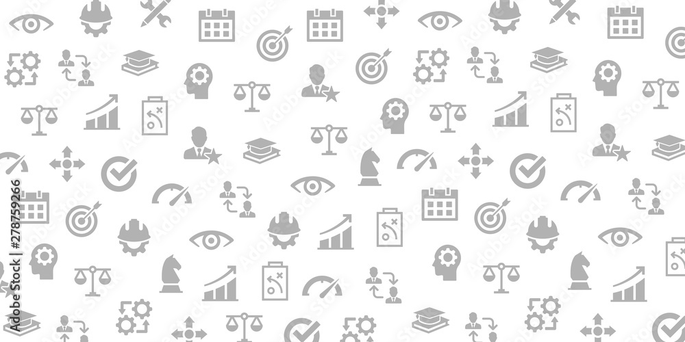 Vector set of design templates and elements for Action Plan tics in trendy linear style - Seamless patterns with linear icons related to Action Plan Vector set of design templates and elements for Action Plan tics in trendy linear style - Seamless patterns with linear icons related to Action Plan