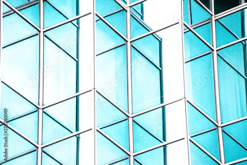 Architecture details Modern Building Glass facade Business background