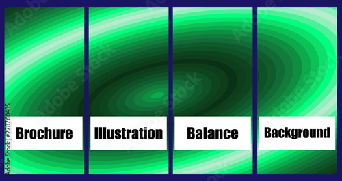 Set of square brochure design . Rectangle template brochure, report, catalog, magazine. Brochure layout modern abstract background. Line with the change in color tone. One picture per set.