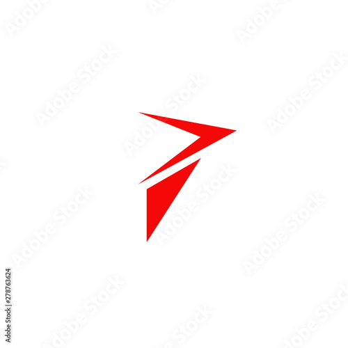 Wallpaper Mural P letter logo design vector template Torontodigital.ca