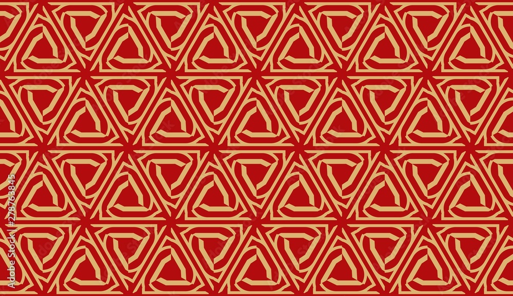 Pattern with abstract illusion triangles. Vector Seamless illustration. For your business, presentation, fashion print. Pattern with abstract illusion triangles. Vector Seamless illustration. For your business, presentation, fashion print.