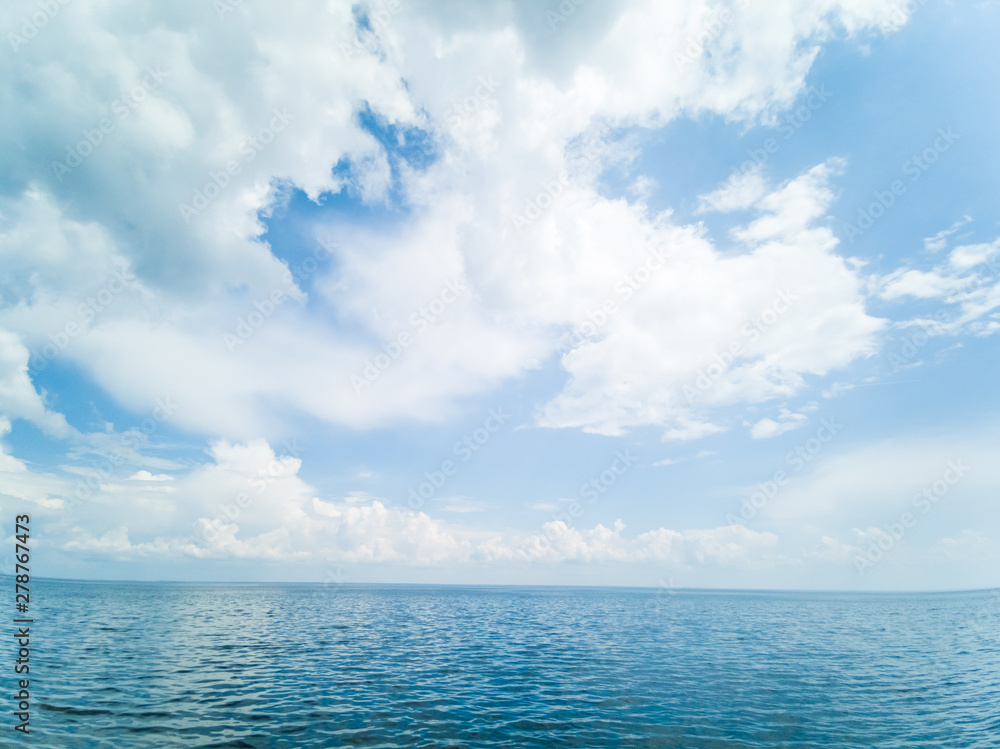 Obraz premium Blue sky and clouds XXL. Sky and clouds background. Sky background / Blue Sky and Clouds