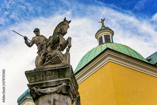 Historic Antoni Padewskil church in Poznan photo