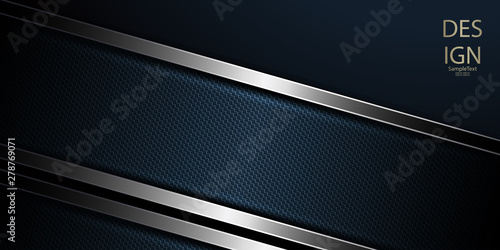 Abstract dark turquoise embossed composition with an oblique frame with edging