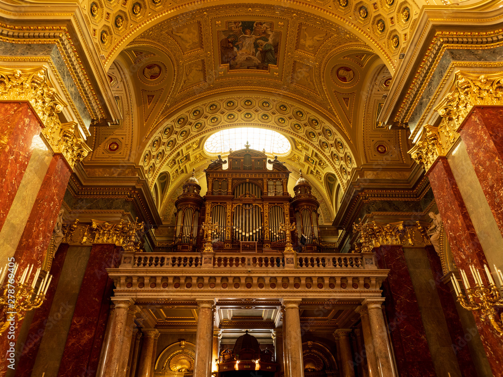 St. Stephen's Basilica in Budapest, Hungary. St. Stephen's Basilica in Budapest, Hungary.