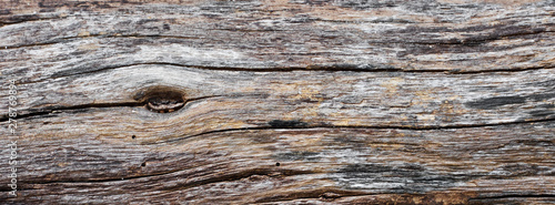 old natural wood texture for banner background