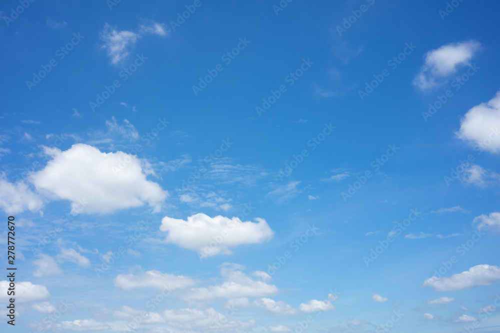 The sky is bright blue. There are clouds floating through. Feel relax when looking. See the sun on the sun. The sky is bright blue. There are clouds floating through. Feel relax when looking. See the sun on the sun.