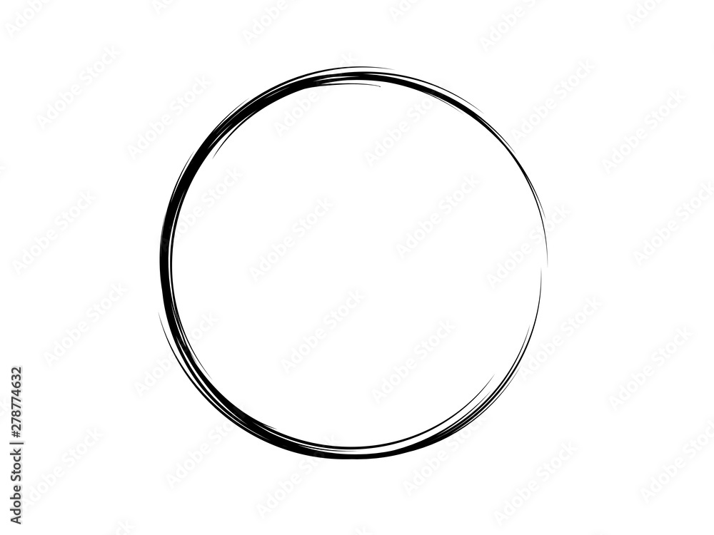 Grunge thin circle made for marking purpose. Grunge thin circle made for marking purpose.