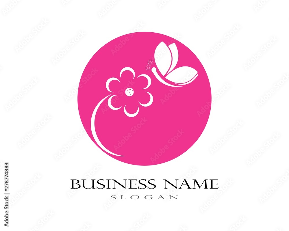 Beauty Butterfly Logo Template Vector icon design Beauty Butterfly Logo Template Vector icon design