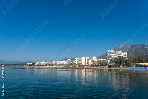 playa del municipio de Marbella, Andalucía © Antonio ciero
