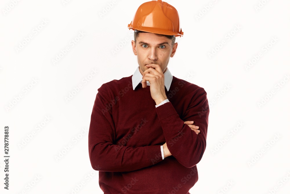 young engineer with yellow helmet young engineer with yellow helmet
