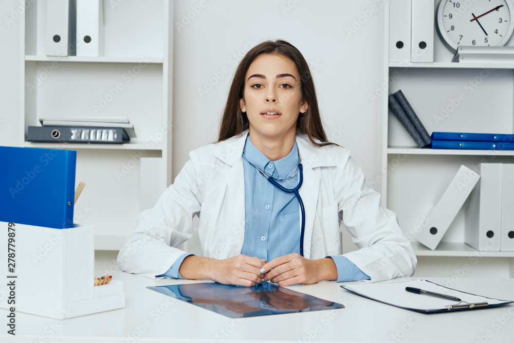 portrait of a female doctor