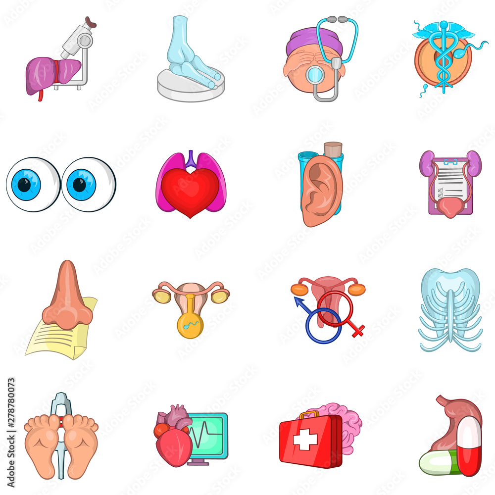Fotografie Medical icons set