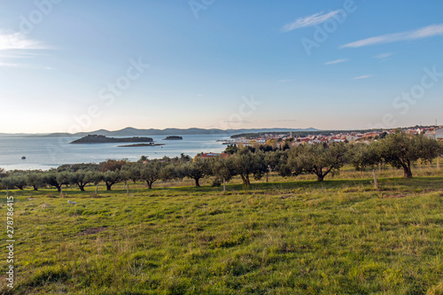 View of the Pakostane archipelago