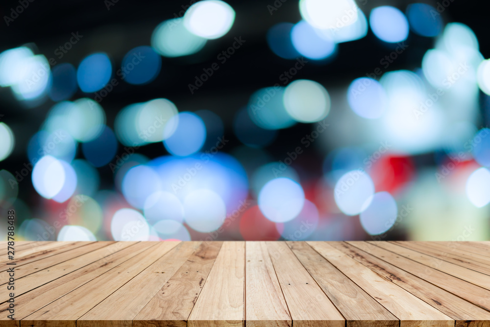 Old wood shelf table with blur bokeh backgrounds,white room, interior,for display products.Best background with copy space. Old wood shelf table with blur bokeh backgrounds,white room, interior,for display products.Best background with copy space.