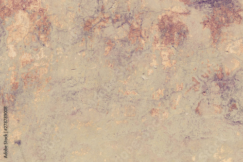 Abstract background of cracked cement vintage wall. © Stefan