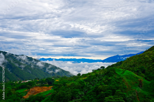 A beautiful landscape from Santa Fe de Antioquia, Colombia