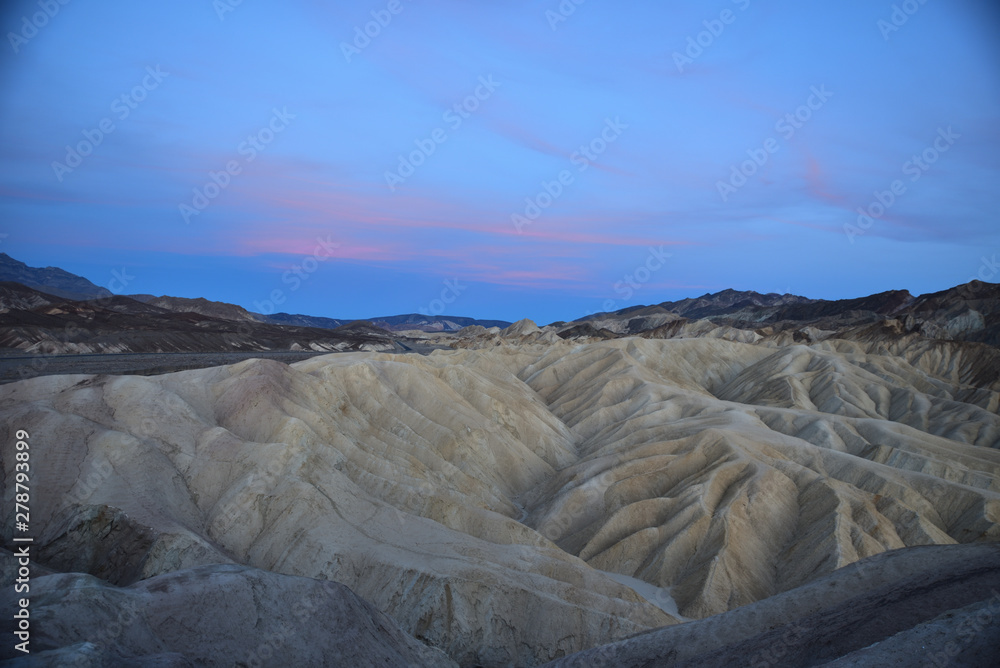 Aussicht vom Zabriskie Point im Death Valley