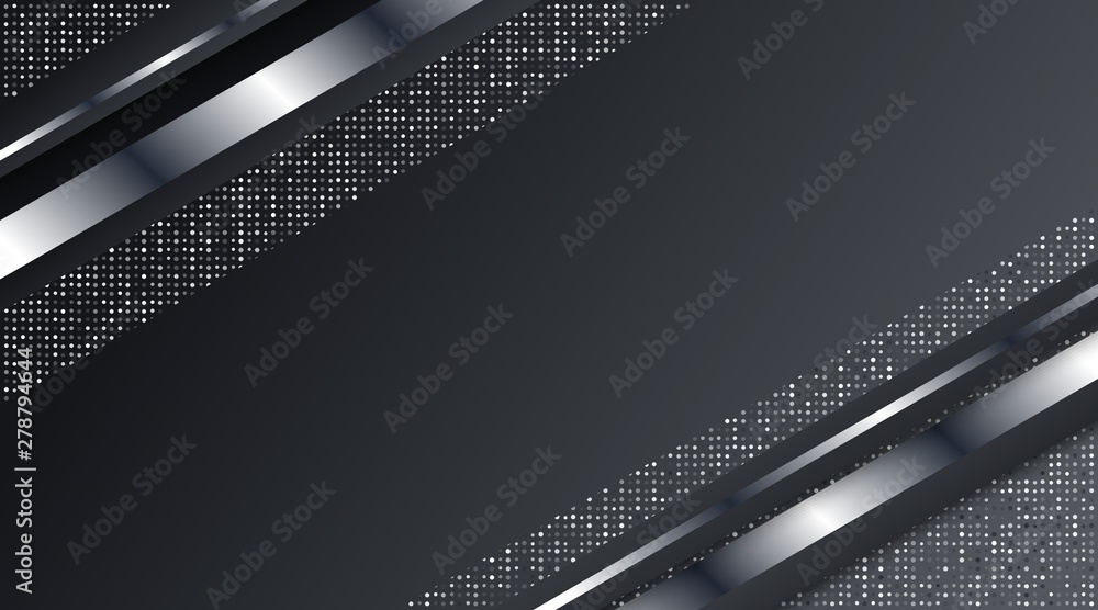 Dark Metallic Silver Frame Layout Technology Corporate Business Design Background Template Dark Metallic Silver Frame Layout Technology Corporate Business Design Background Template