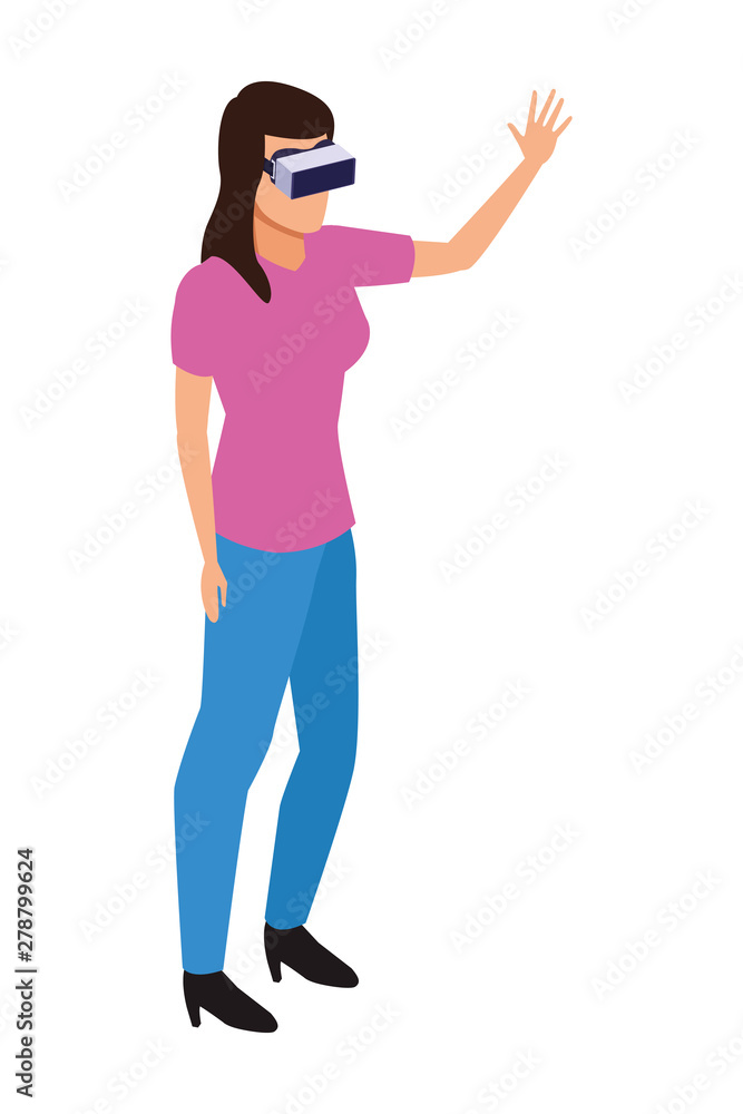 virtual reality technology experience cartoon virtual reality technology experience cartoon