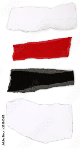 Wallpaper Mural Torn pieces of paper Torontodigital.ca