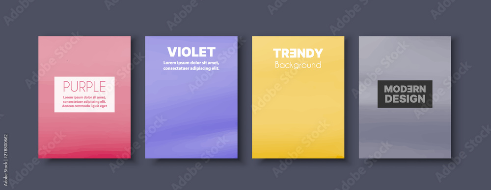 Abstract modern futuristic creative purple