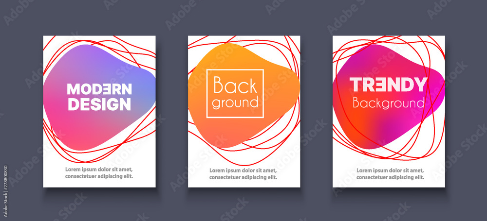 Obraz premium Abstract modern futuristic creative purple