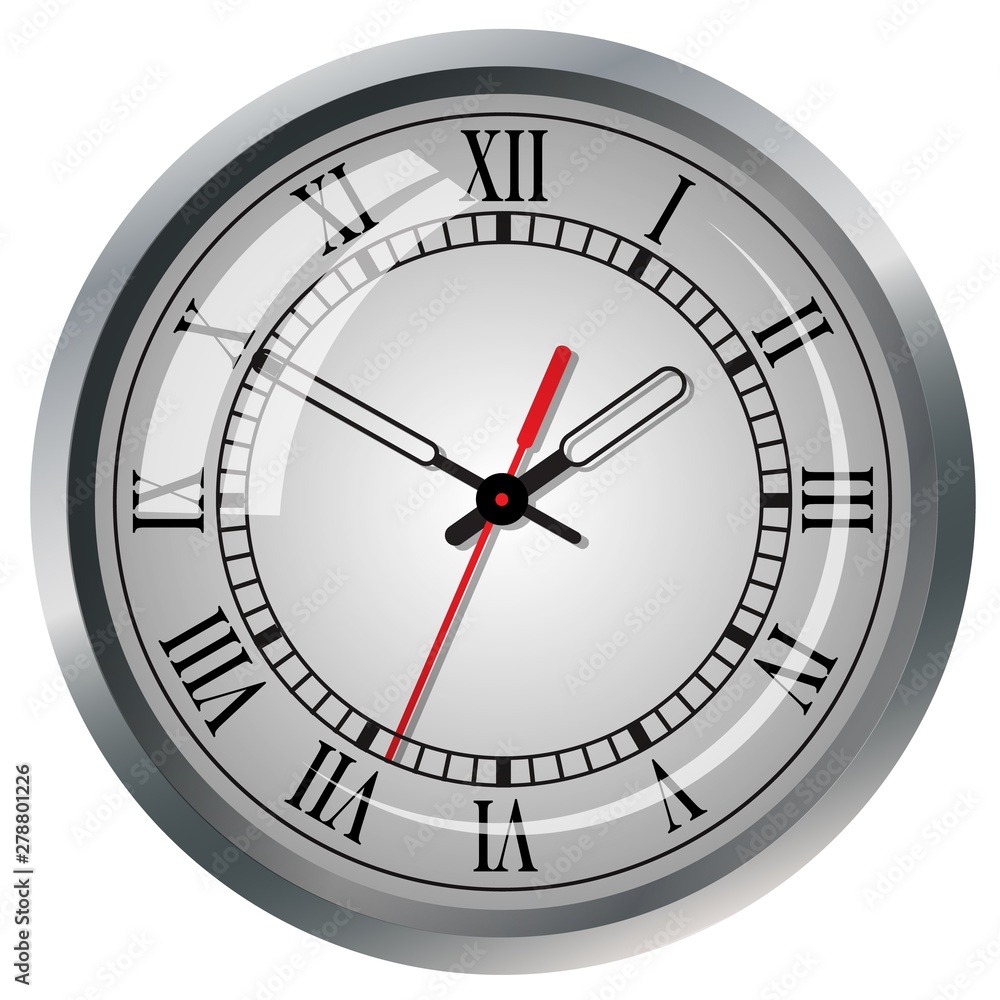 Clock icon. World time concept. Business background Clock icon. World time concept. Business background