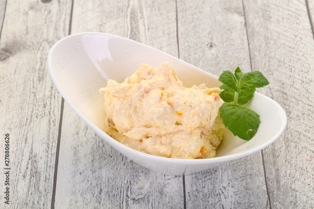 Curd with dry apricot Curd with dry apricot