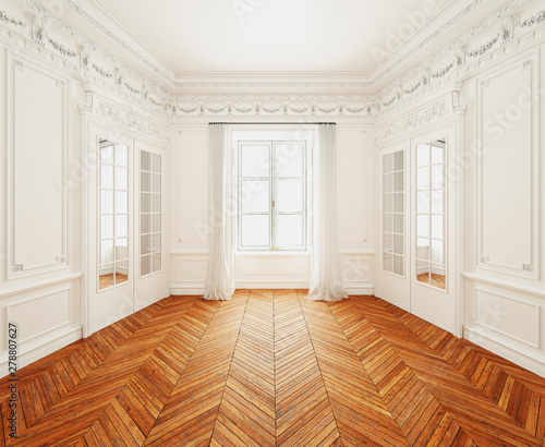 Classic wall interior and m...