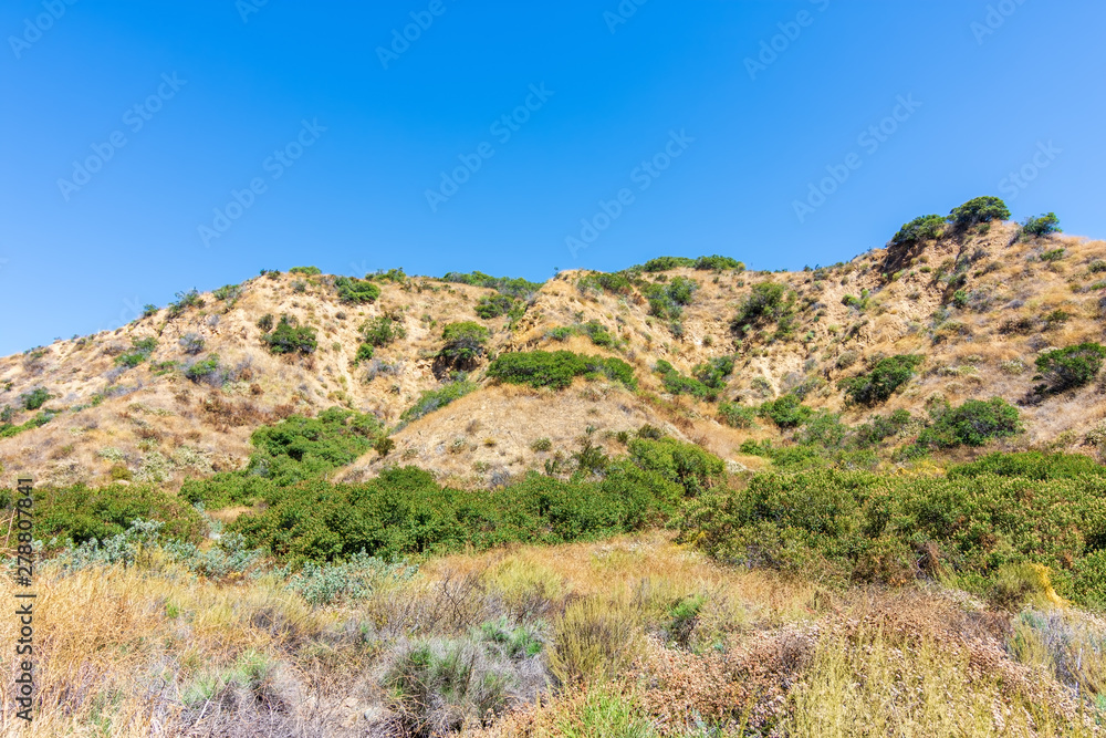 rugged hillsides in the mountains rugged hillsides in the mountains