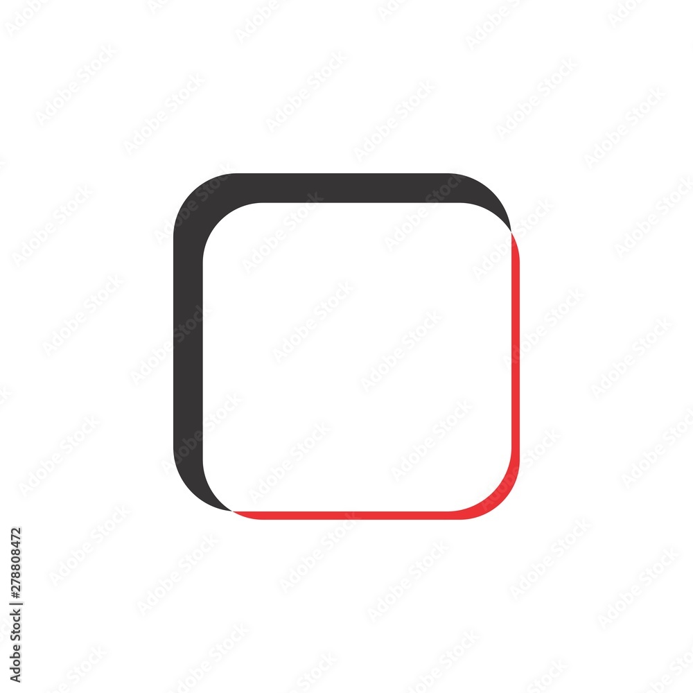 3D Square logo design vector 3D Square logo design vector