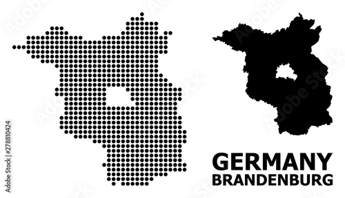 Pixelated Pattern Map of Brandenburg State
