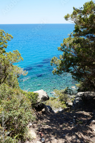 Sardinien Felsen an der Cala Sinzias