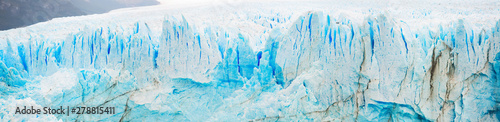 Vertical edge of glacier Perito Moreno