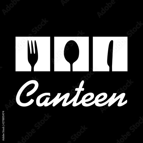 Vector logo for dining room, cafe and restaurant