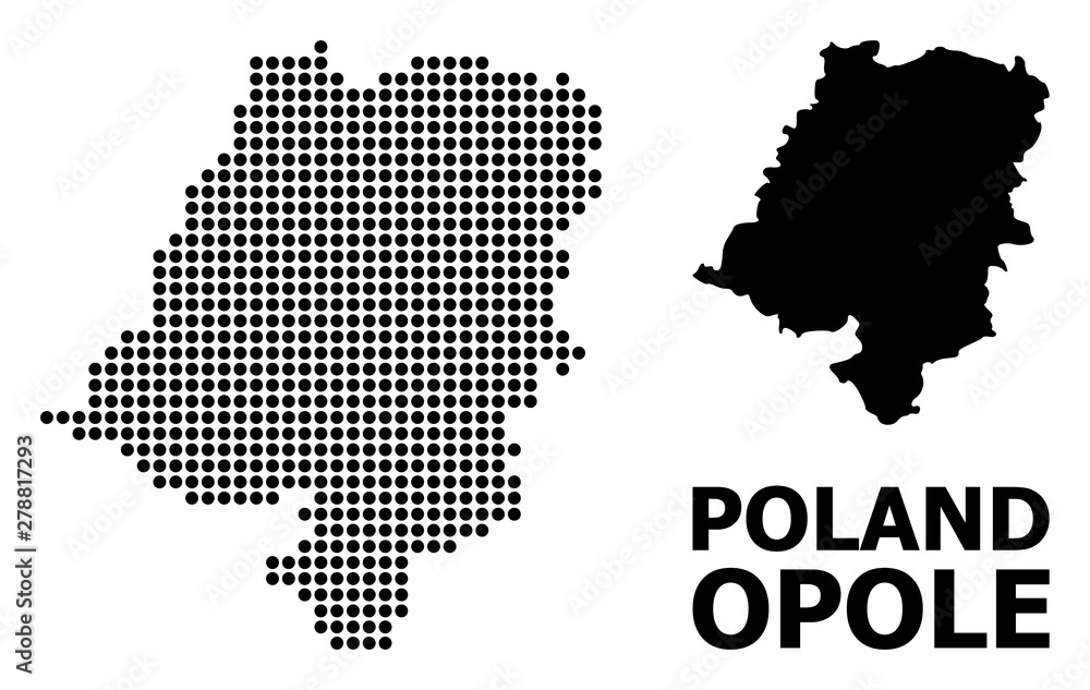 Pixel Pattern Map of Opole Province