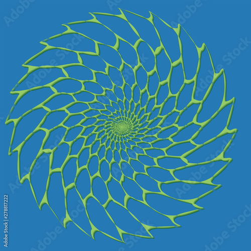 Abstract floral background