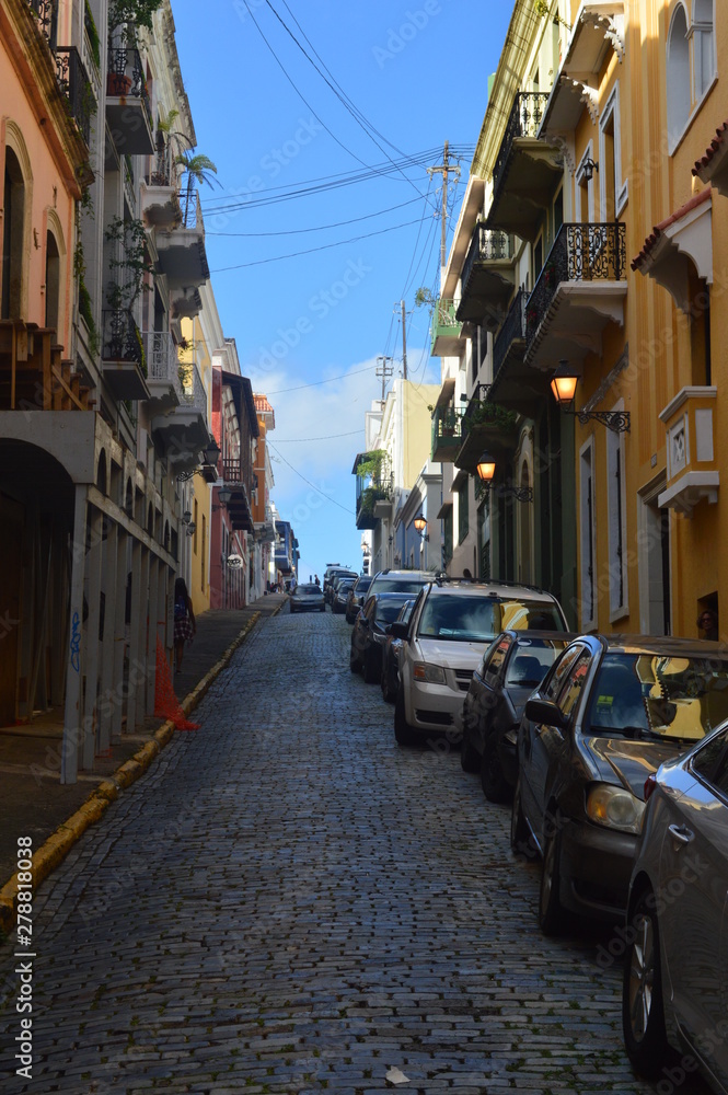 Puerto Rico alley, secret passage
