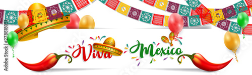 Mexico Independence Day (Viva Mexico).