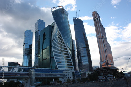 Photography building moscow city