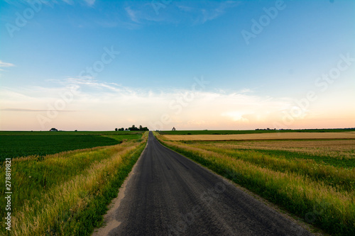 Open country road